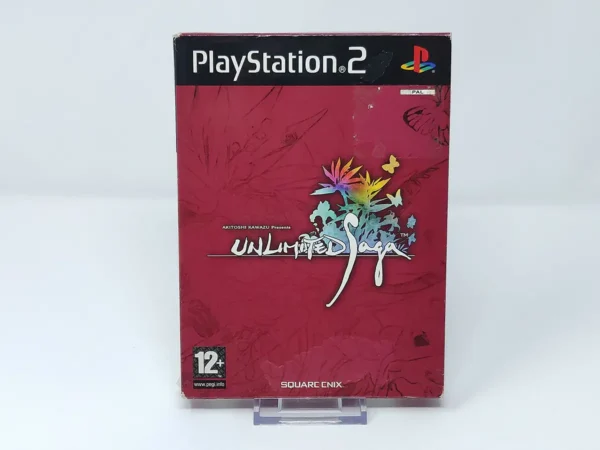 Portada de Unlimited Saga (ESP) para PlayStation 2, de segunda mano