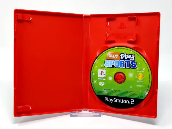 Interior del juego EyeToy: Play Sports (ESP) (v2) (Rebajado) para PlayStation 2 con disco y manual