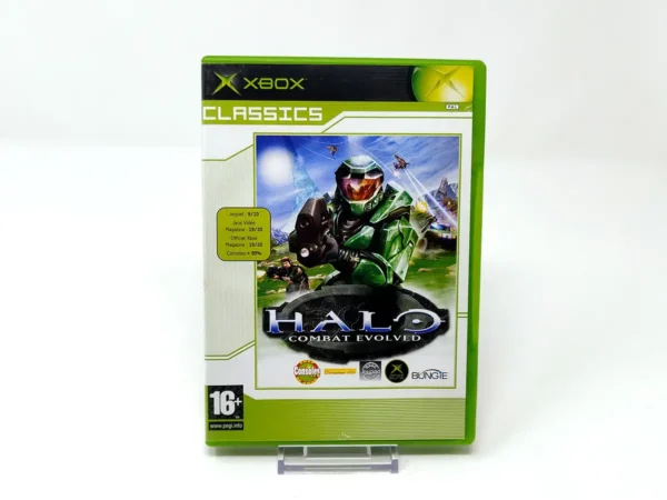 Portada de Halo: Combat Evolved (FRA) (Classics) para XBOX, edición PAL Francia, de segunda mano
