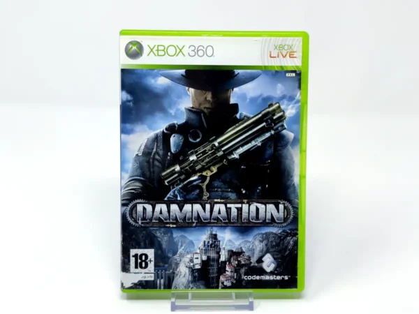 Portada de Damnation (ESP) (Rebajado) para XBOX 360, edición PAL España, de segunda mano