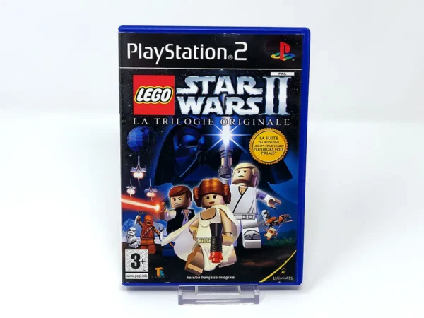 Portada de LEGO Star Wars II: La Trilogie Originale (FRA) para PlayStation 2, edición PAL Francia, de segunda mano