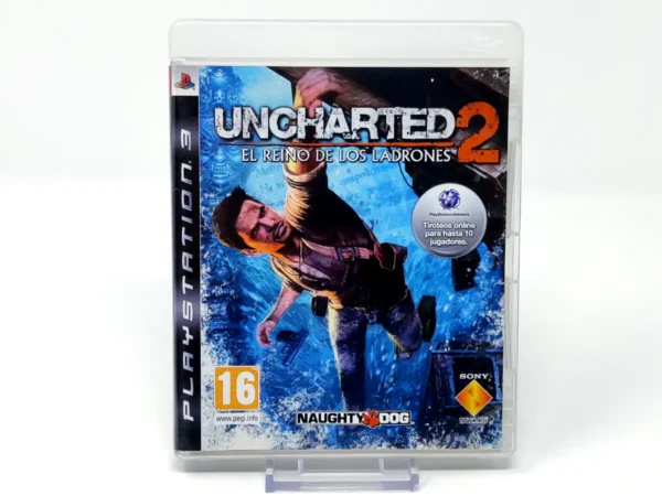 Portada de Uncharted 2: Among Thieves (ESP) para PlayStation 3, edición PAL España, de segunda mano