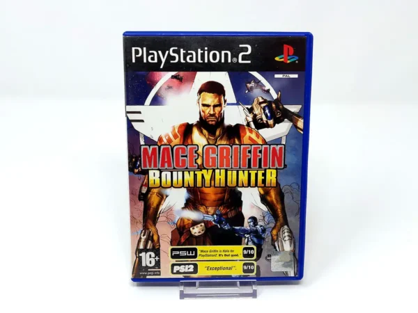 Portada de Mace Griffin: Bounty Hunter (UK) para PlayStation 2, edición PAL UK, de segunda mano