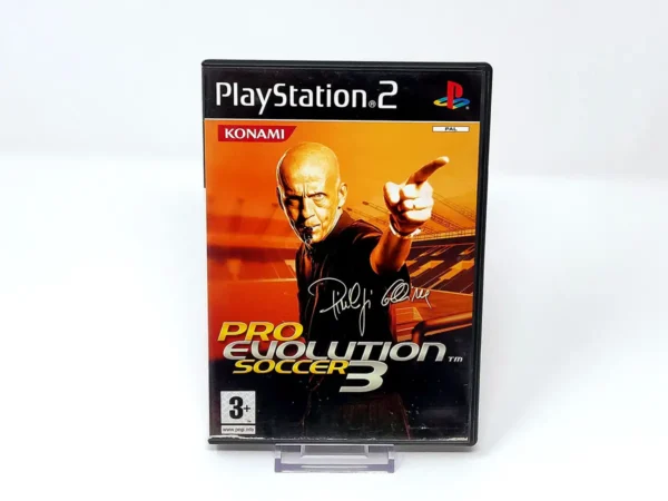 Portada de Pro Evolution Soccer 3 (FRA) para PlayStation 2, edición PAL Francia, de segunda mano