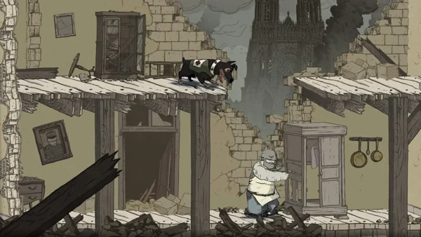 Lateral de la caja de Compilation Child Of Light + Valiant Heart (ESP) para Nintendo Switch