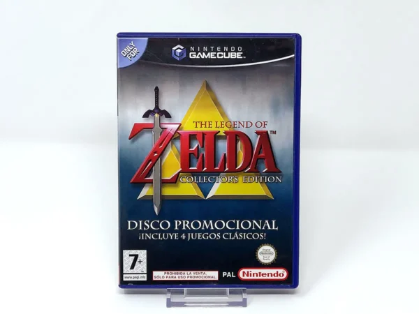 Portada de The Legend of Zelda: Collector's Edition (ESP) para Nintendo GameCube, edición PAL España, de segunda mano