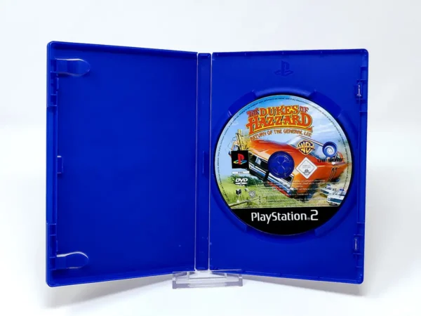 Interior del juego Shériff Fais-Moi Peur: Le retour De Général Lee (FRA) (Rebajado) para PlayStation 2 con disco y manual