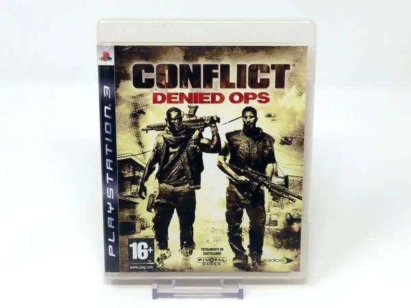 Portada de Conflict: Denied Ops (ESP) (Rebajado) para PlayStation 3, edición PAL España, de segunda mano