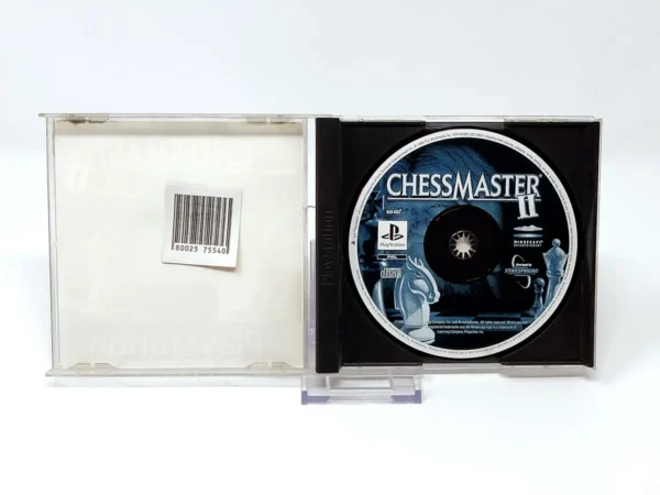 Interior del juego Chessmaster II (ESP) (Rebajado) para PlayStation 1 con disco y manual