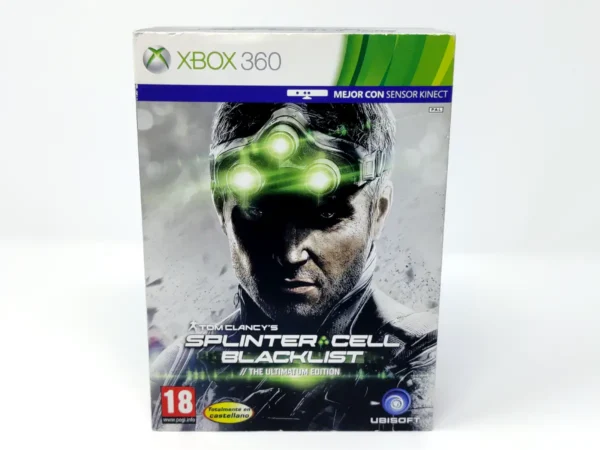 Portada de Tom Clancy's Splinter Cell: Blacklist (The Ultimatum Edition) (ESP) (Precintado) para XBOX 360, edición PAL España, de segunda mano