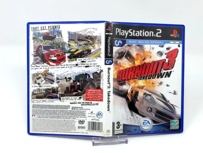 Burnout 3: Takedown (FRA) (Carátula)