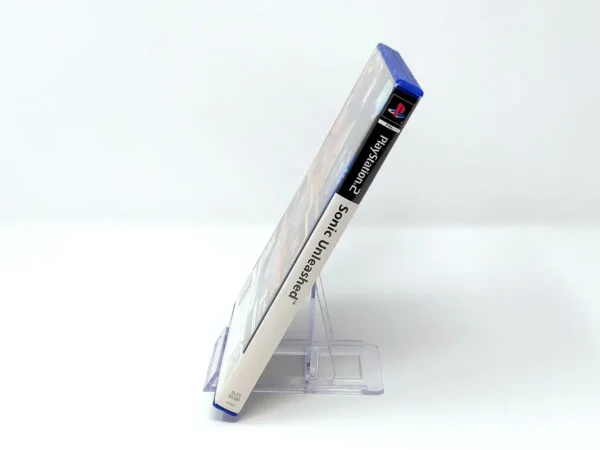 Lateral de la caja de Sonic Unleashed (ESP) para PlayStation 2