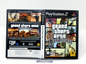 Grand Theft Auto: San Andreas (ESP) (Carátula)