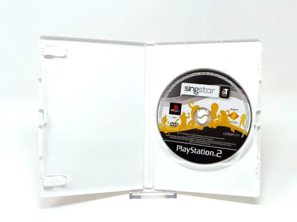 Interior del juego SingStar Operación Triunfo (ESP) (Rebajado) para PlayStation 2 con disco y manual