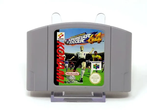 International Superstar Soccer 64 (ESP) (Cartucho) para Nintendo 64, edición PAL España, de segunda mano