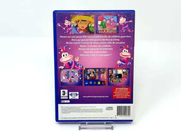 Parte trasera de Mighty Mulan (FRA) para PlayStation 2, edición PAL Francia