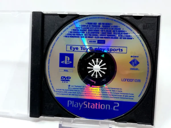 EyeToy: Play Sports (ESP) (Promo) (Disco) para PlayStation 2, edición PAL España, de segunda mano