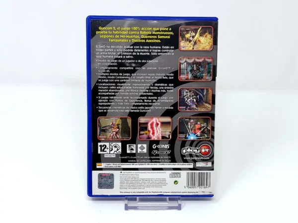 Parte trasera de Guncom 2 (ESP) (Rebajado) para PlayStation 2, edición PAL España