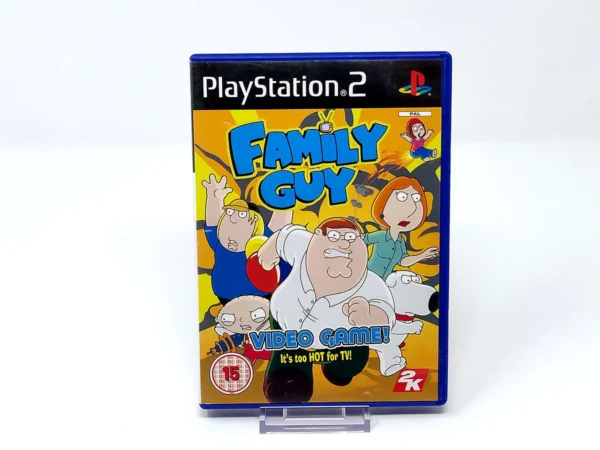 Portada de Family Guy Video Game! (UK) para PlayStation 2, edición PAL UK, de segunda mano