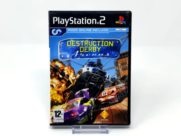 Portada de Destruction Derby Arenas (ESP) (Rebajado) para PlayStation 2, edición PAL España, de segunda mano