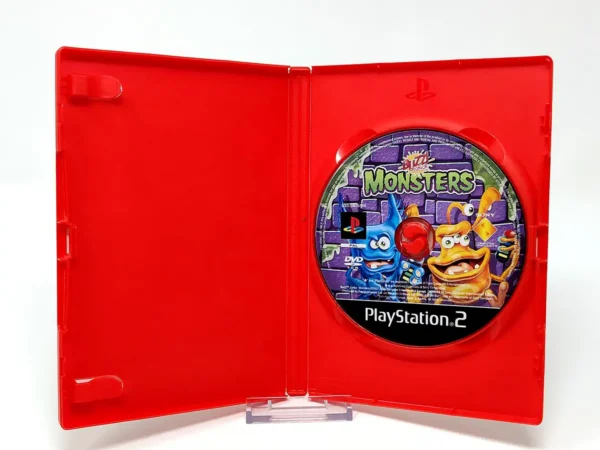 Interior del juego Buzz! Junior: Monster Rumble (ESP) (Rebajado) para PlayStation 2 con disco y manual