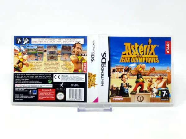 Astérix aux Jeux Olympiques (FRA) (Carátula) para Nintendo DS, edición PAL Francia, de segunda mano