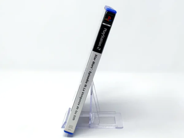 Lateral de la caja de Star Wars: Episodio III - La Venganza de los Sith (ESP) para PlayStation 2