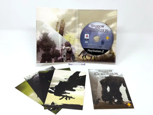 Lateral de la caja de Shadow of the Colossus (Edición Limitada) (UK) para PlayStation 2