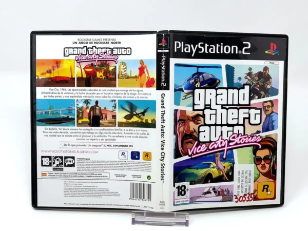 Grand Theft Auto: Vice City Stories (ESP) (Carátula) (Rebajado) para PlayStation 2, edición PAL España, de segunda mano