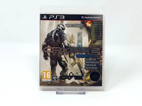 Portada de Crysis 2 (Limited Edition) (ESP) para PlayStation 3, edición PAL España, de segunda mano