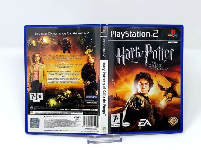 Harry Potter y el Cáliz de Fuego (ESP) (Carátula)