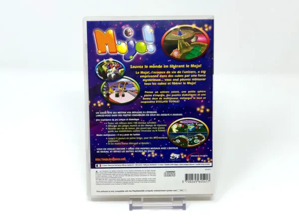 Parte trasera de Mojo! (FRA) para PlayStation 2, edición PAL Francia