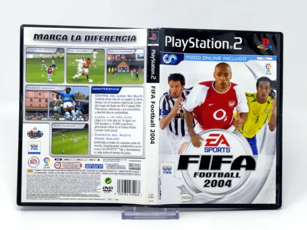 FIFA Football 2004 (ESP) (Carátula) para PlayStation 2, edición PAL España, de segunda mano