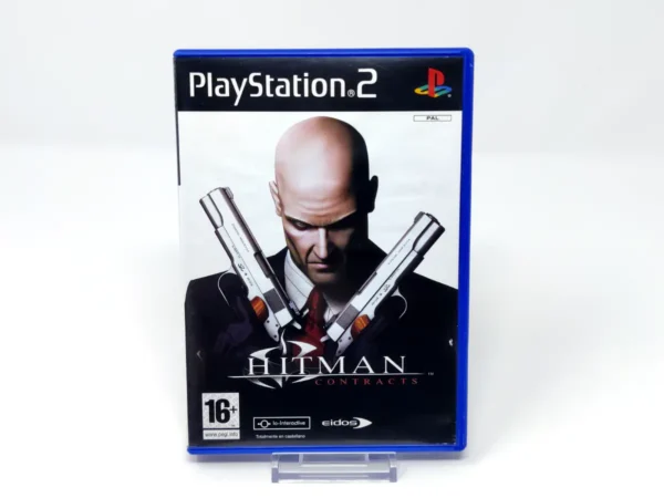 Portada de Hitman: Contracts (ESP) para PlayStation 2, edición PAL España, de segunda mano
