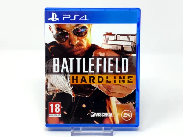 Portada de Battlefield: Hardline (EUR) para PlayStation 4, edición PAL EUR, de segunda mano