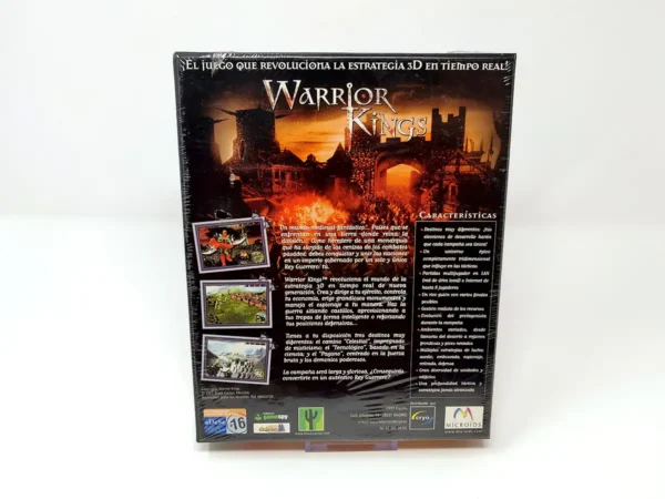 Parte trasera de Warrior Kings (ESP) (Precintado) para PC, edición PAL España