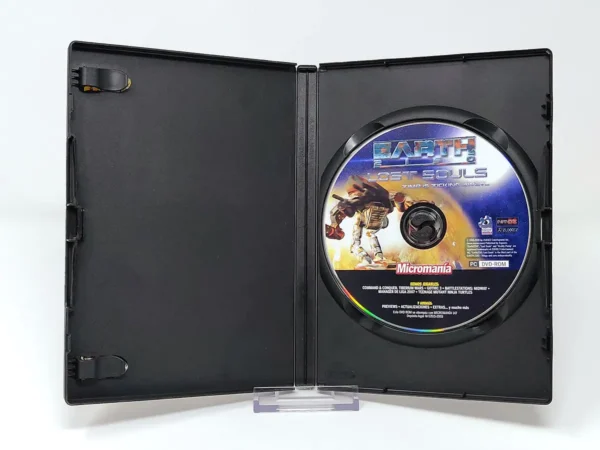 Interior del juego Earth 2150: Lost Souls (ESP) para PC con disco y manual