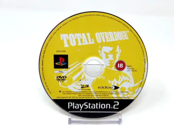 Total Overdose (ESP) (Disco) para PlayStation 2, edición PAL España, de segunda mano