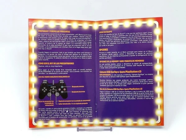 Buzz! El Gran Reto (ESP) (Manual) para PlayStation 2, edición PAL España, de segunda mano