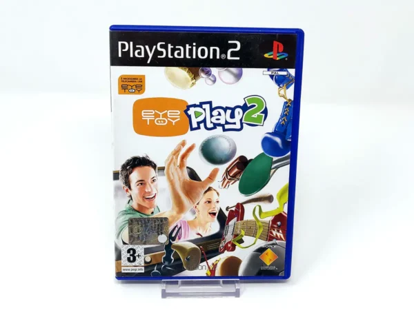 Portada de EyeToy: Play 2 (ITA) para PlayStation 2, edición PAL Italia, de segunda mano