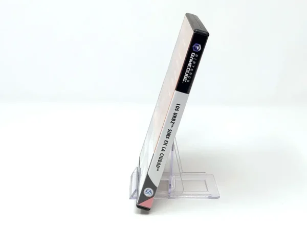 Lateral de la caja de Los Urbz: Sims en la Ciudad (ESP) para Nintendo GameCube