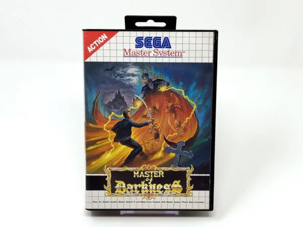 Portada de Master of Darkness (ESP) (Rebajado) para Sega Master System, edición PAL España, de segunda mano