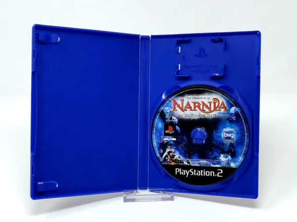 Interior del juego Le Monde de Narnia: Le lion, La Sorcière et L'Armoire Magique (FRA)  (Rebajado) para PlayStation 2 con disco y manual