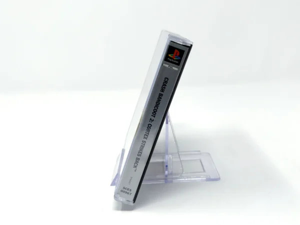 Lateral de la caja de Crash Bandicoot 2: Cortex Strikes Back (ESP) (Rebajado) para PlayStation 1
