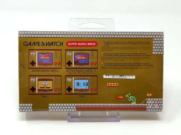 Parte trasera de Consola Game & Watch: Super Mario Bros (Precintado) para Nintendo Game & Watch, edición PAL España