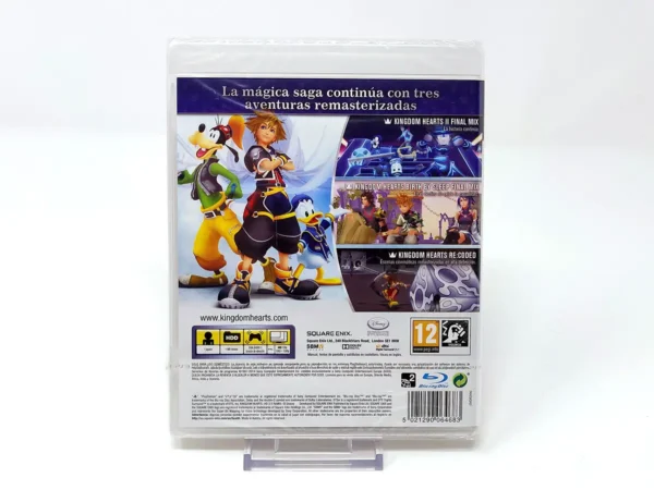 Parte trasera de Kingdom Hearts: HD 2.5 ReMIX (ESP) (Precintado) para PlayStation 3, edición PAL España