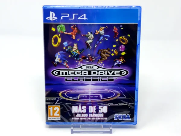 Portada de SEGA Mega Drive Classics (ESP) (Precintado) para PlayStation 4, edición PAL España, nuevo
