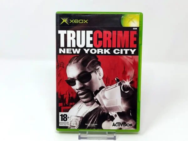 Portada de True Crime: New York City (FRA) para XBOX, edición PAL Francia, de segunda mano