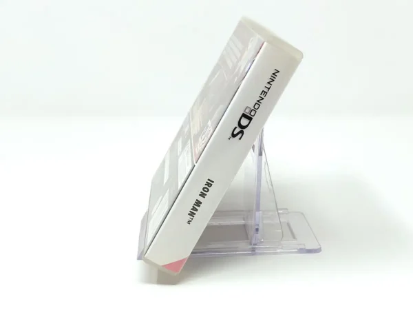 Lateral de la caja de Iron Man (ESP) para Nintendo DS
