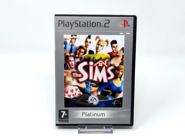 Portada de The Sims (UK) (Platinum) para PlayStation 2, edición PAL UK, de segunda mano